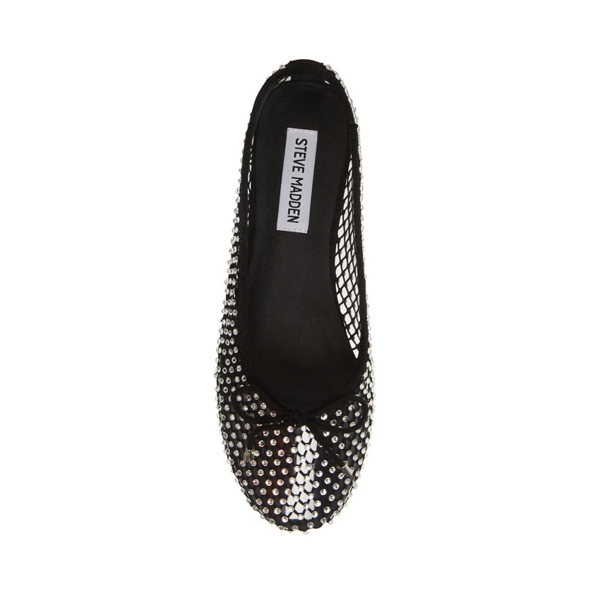 Ballerinas Steve Madden Blossoms-m Mujer Negras | ES ZM4SE2